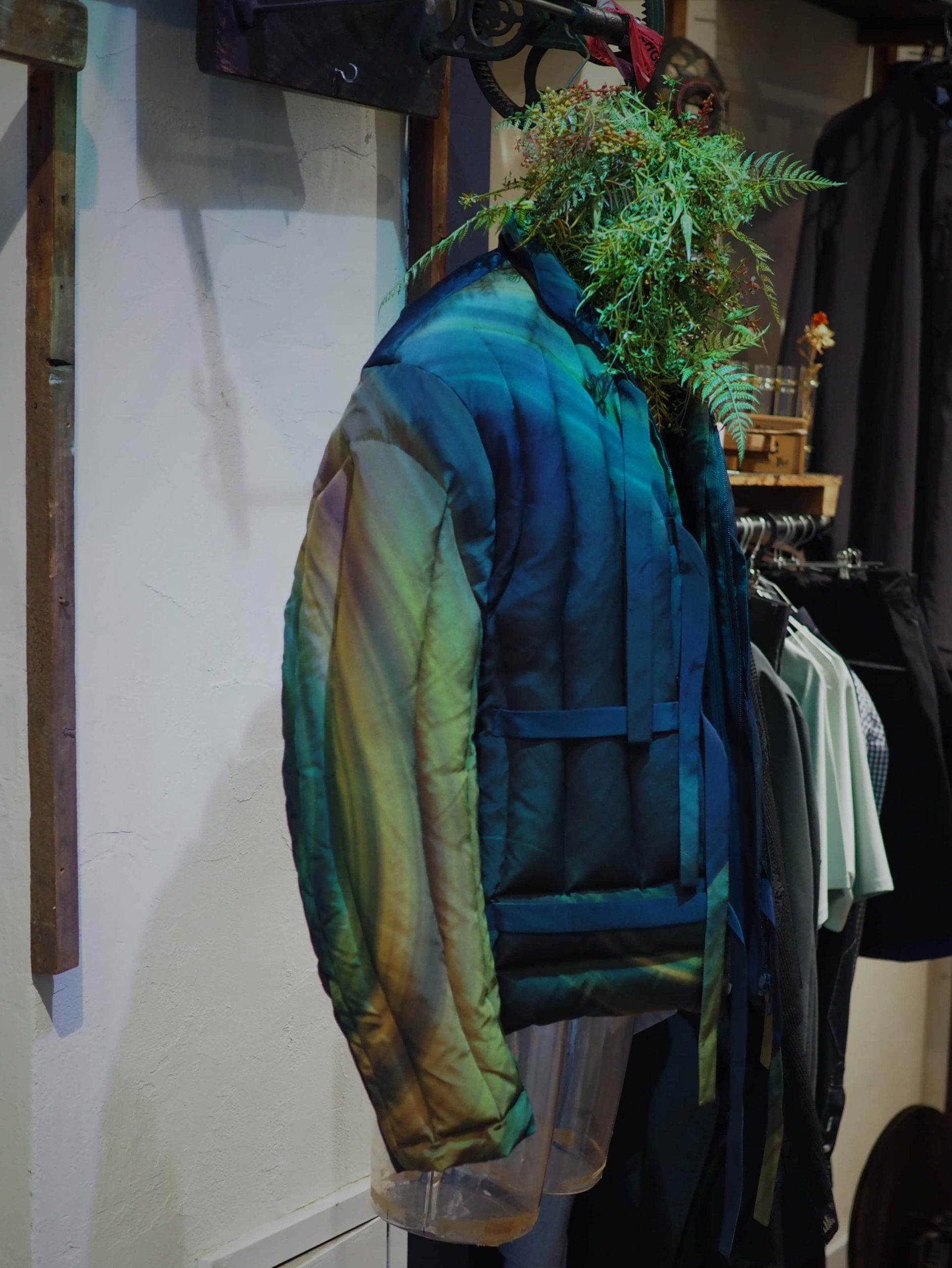 最安値挑戦 MASU 20AW MARBLE PRINT DOWN JACKET x5poF-m89019821763